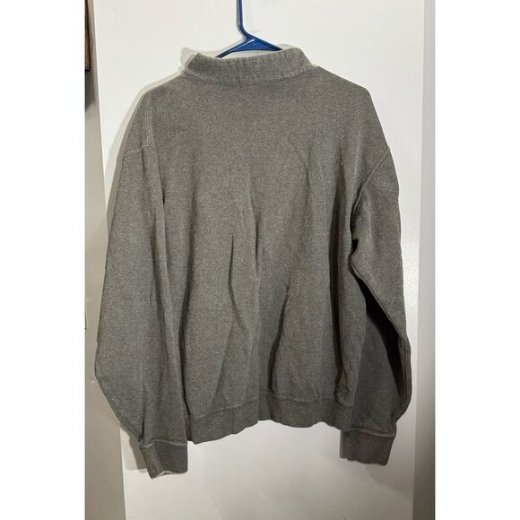 Peter Millar 1/4 zip pullover‎ sweatshirt gray size large - Picture 3 of 5